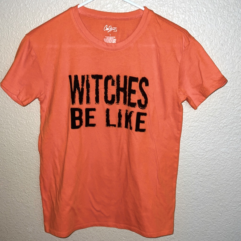 🎃Witches Be Like orange T-shirt size S